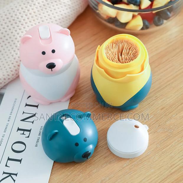 Teddy Bear Toothpick Canister - main view