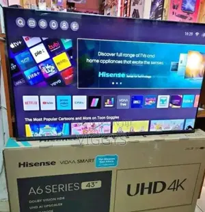 Hisense 43 Smart UHD4 K A6 Series D-7