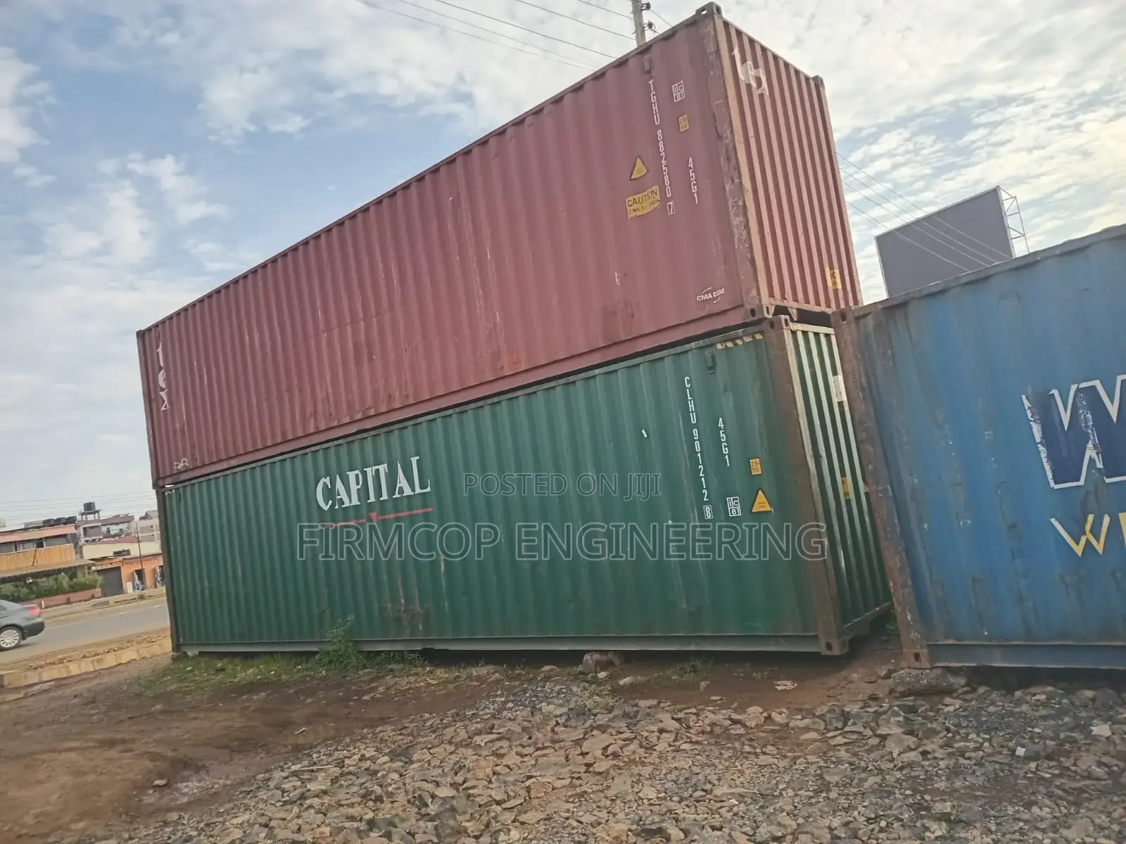 Clean 40ft Shipping Containersd Available