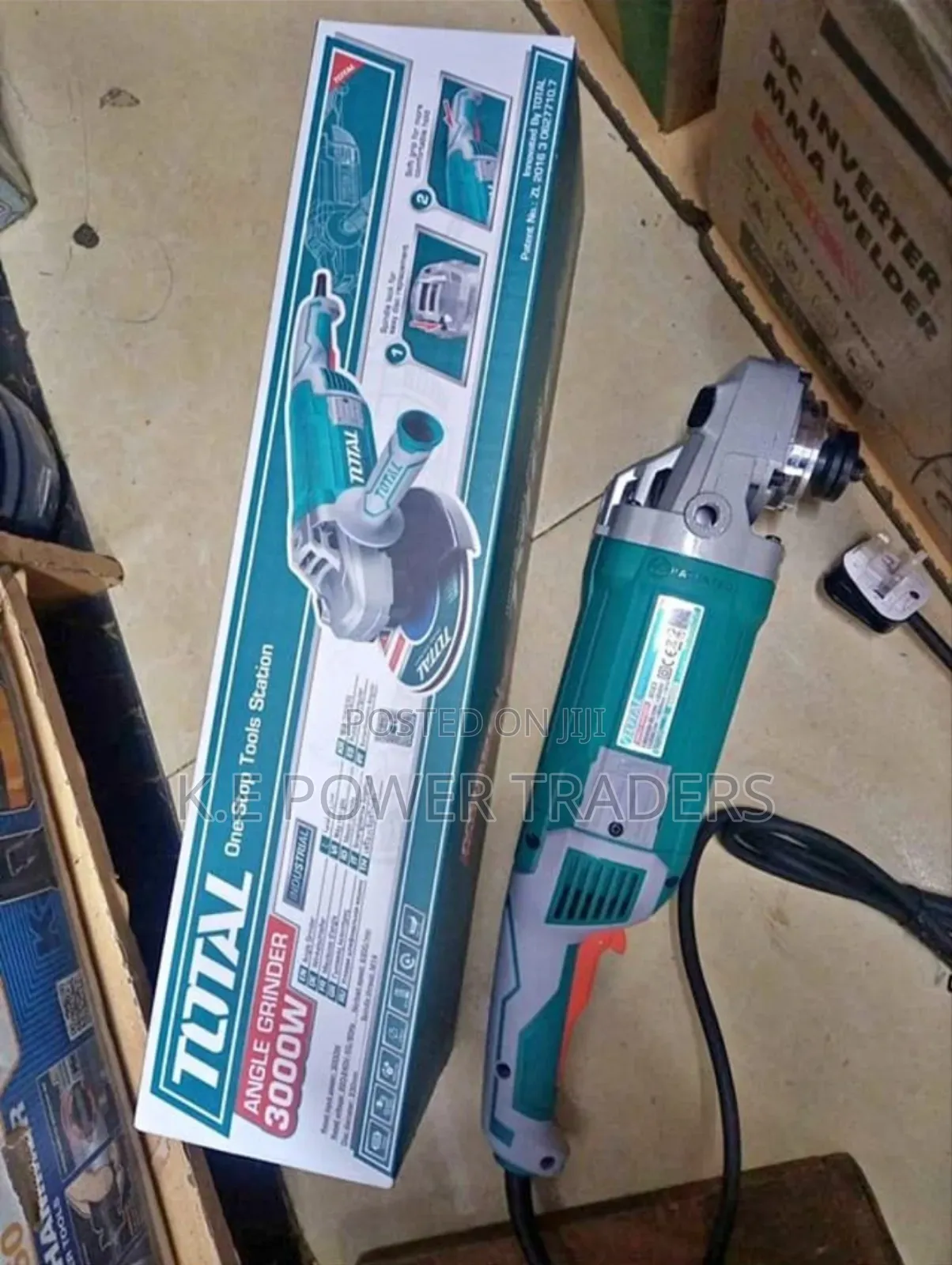 Total 3000 Watts Angle Grinder
