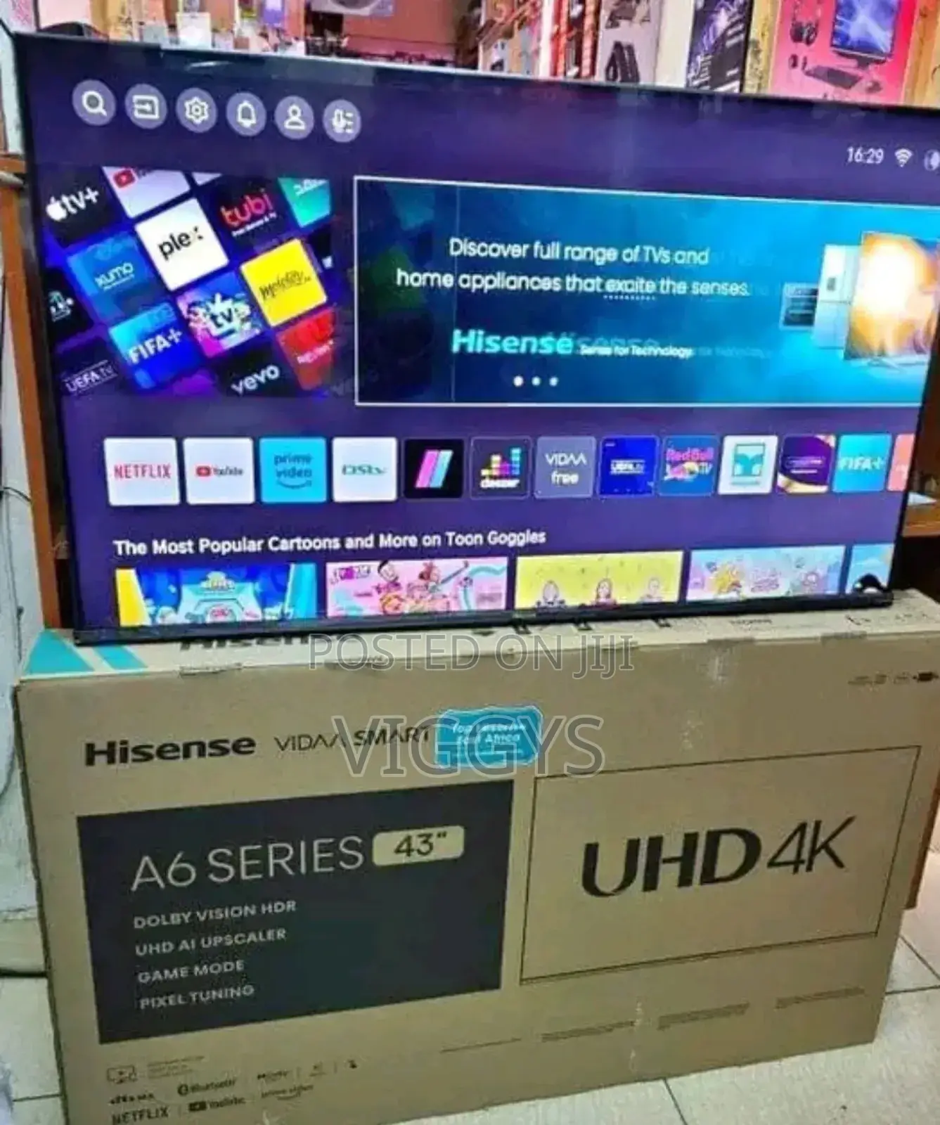 UHD 4 K Hisense 43 Inch Smart a-7