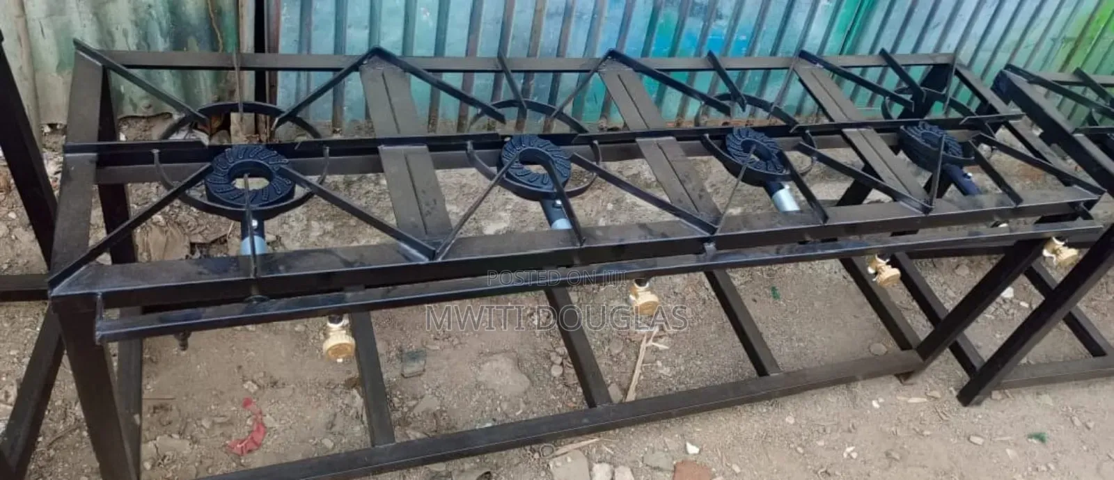 Lasting Mild Steel 4 Burner
