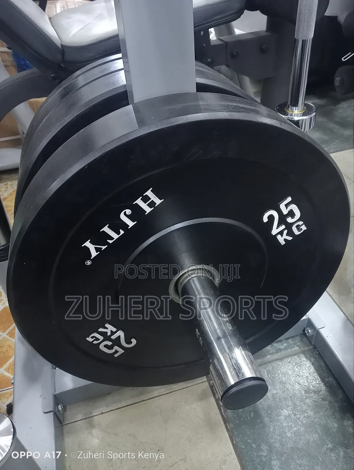 25kg Pair of Olympic Bumper Plates