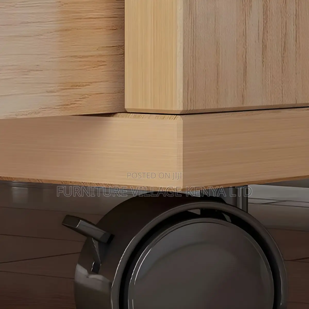 Modern Style Cabinet With Key Locking Drawers
