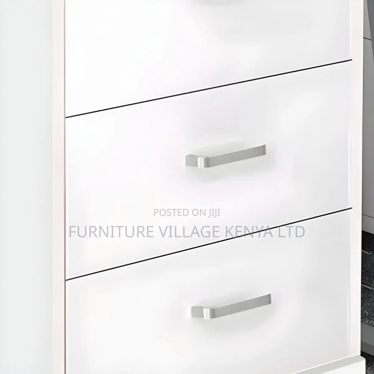 Contemporary Wooden Frame File Cabinet With Storage