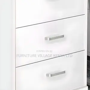 Contemporary Wooden Frame File Cabinet With Storage