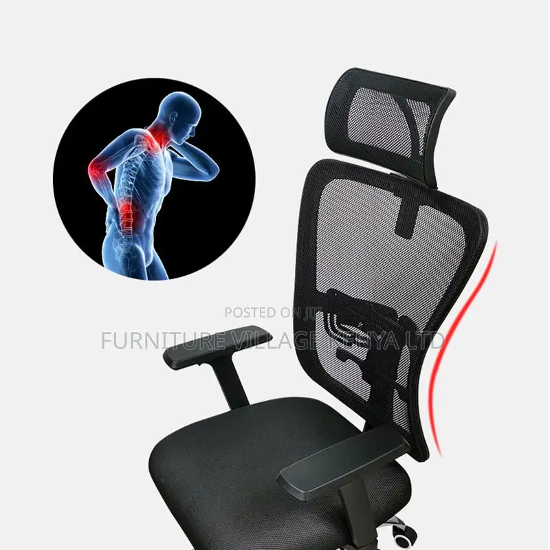 Elegant and Comfortable Mesh High-Back Office Chair