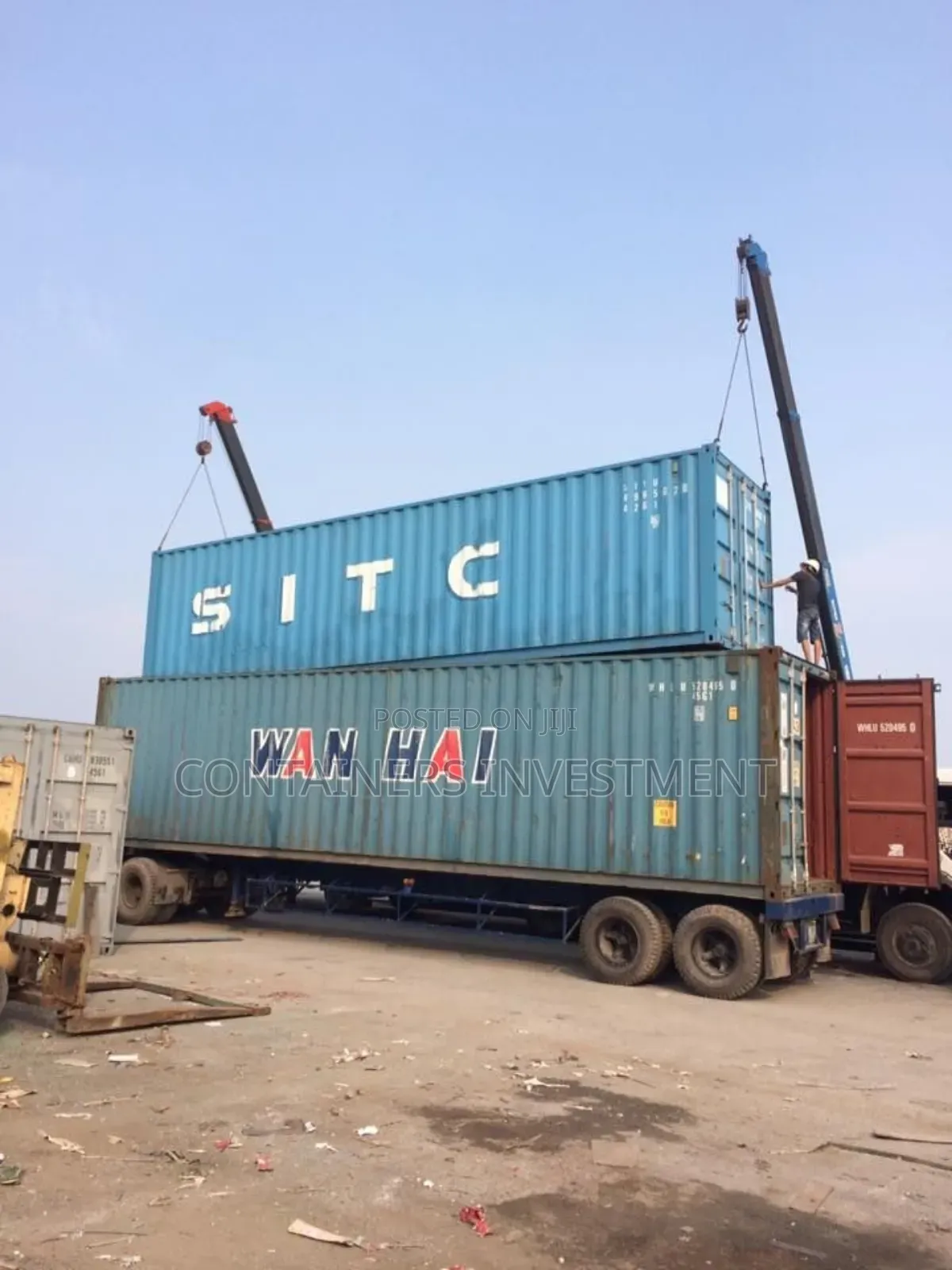 High Quality 40ft Shipping Containers Ideal for Storage.