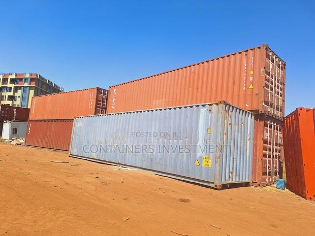 40ft Shipping Containers for Sale- Strong Steel Walls.
