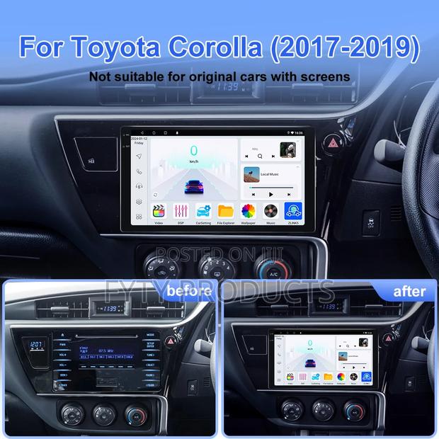 New Toyota Models Android 9inch Radio 2gb Ram 64gb Rom