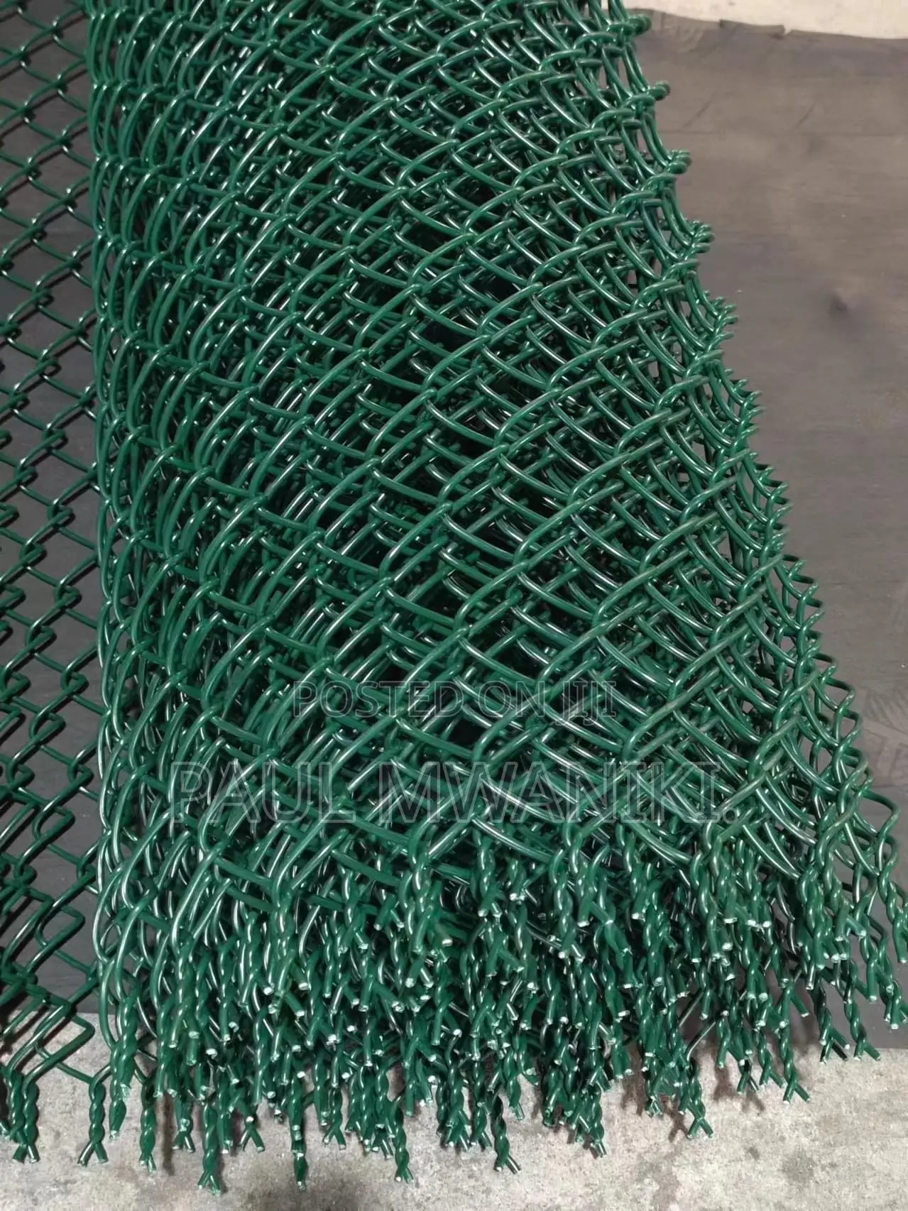 PVC Colour Coated Chainlink Fencing Solution
