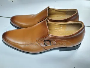 Men Official Shoes Brown