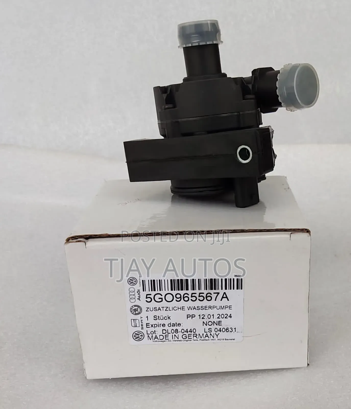 Auxiliary Water Pump Fit for Volkswagen AUDI 5G0 965 567 A