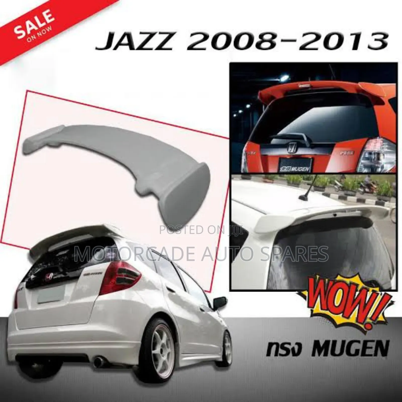 Honda Fit 2008-2013 Model Spoiler