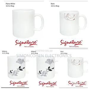 Set of 6 Signature Cups