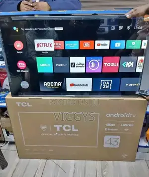 TCL 43 Inch Smart Android TV/ TV 3