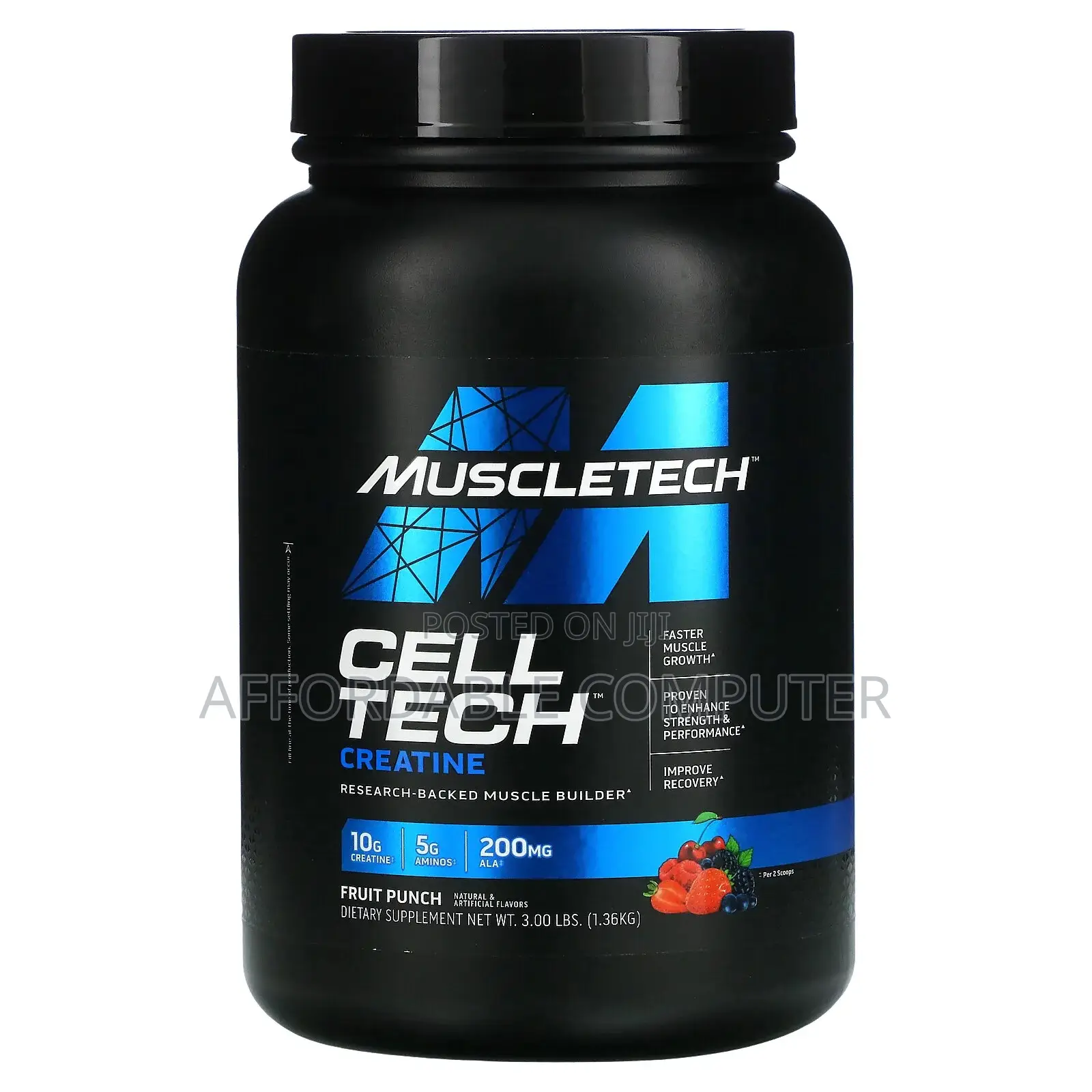 Performance Series, CELL-TECH Creatine, Fruit Punch, 1.36kg