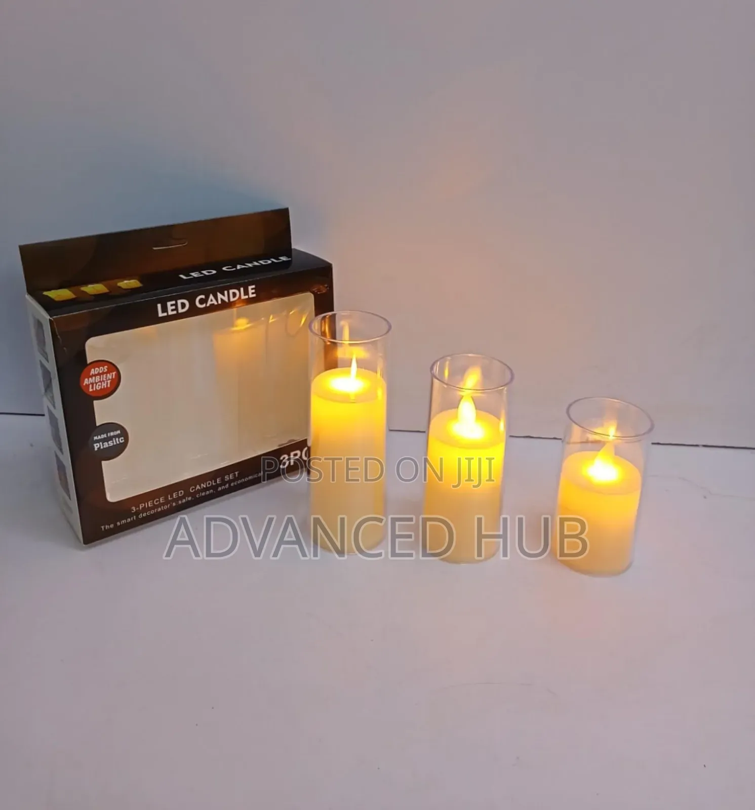 3pc Flameless Led Candles