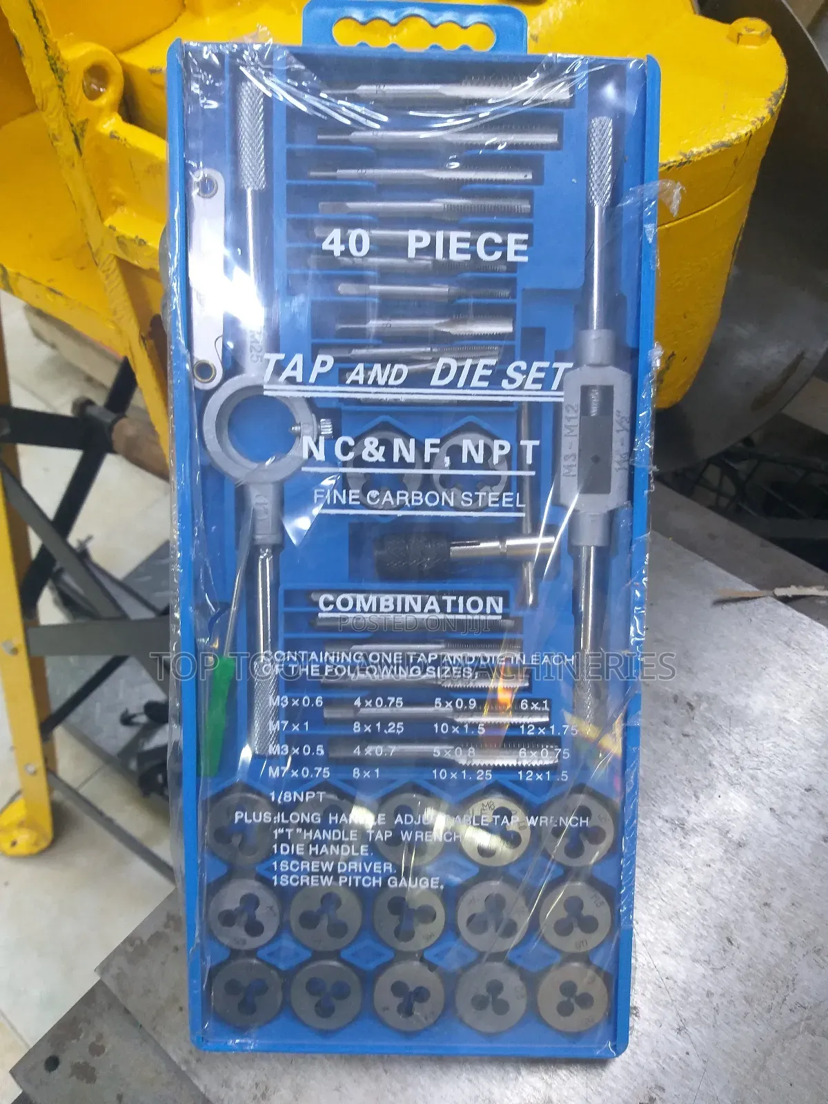 40 PCS Tap Die Set