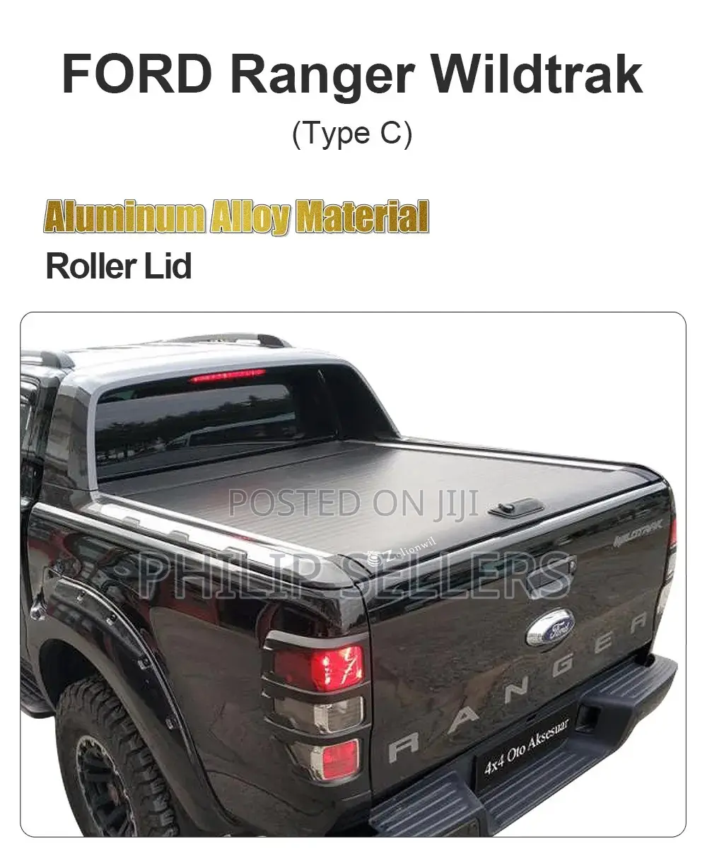 Roller Shutter Lid Pickup Truck Tonneau Cover for Ranger Xl