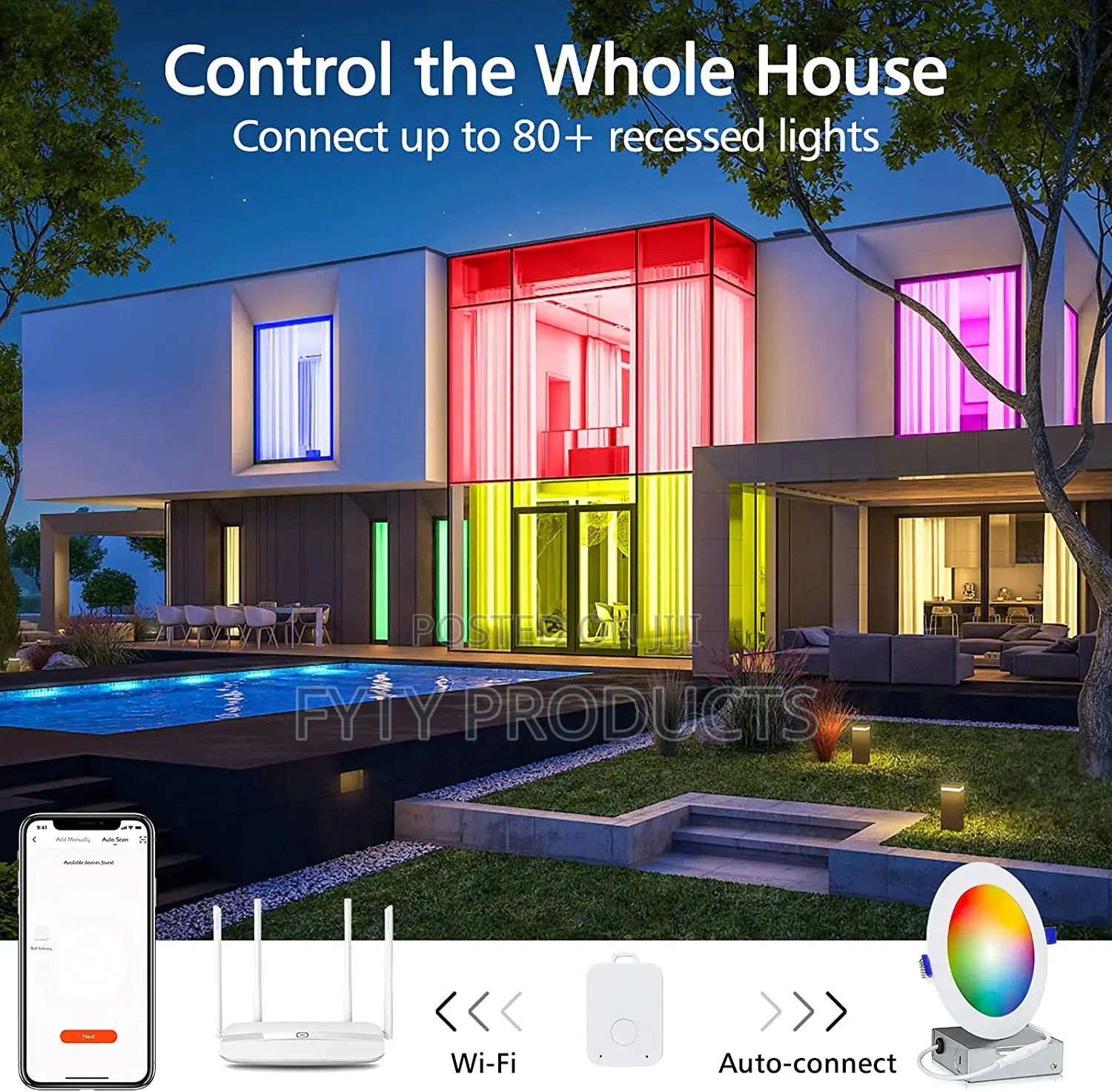 Smart LED Downlight 10W
