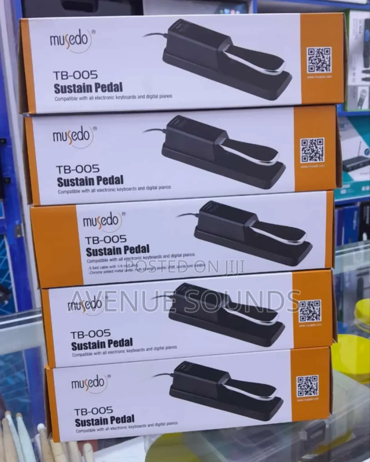 Keyboard Sustain Pedals