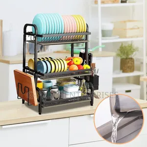 Dish Rack -Dish Drainer -3 Tier