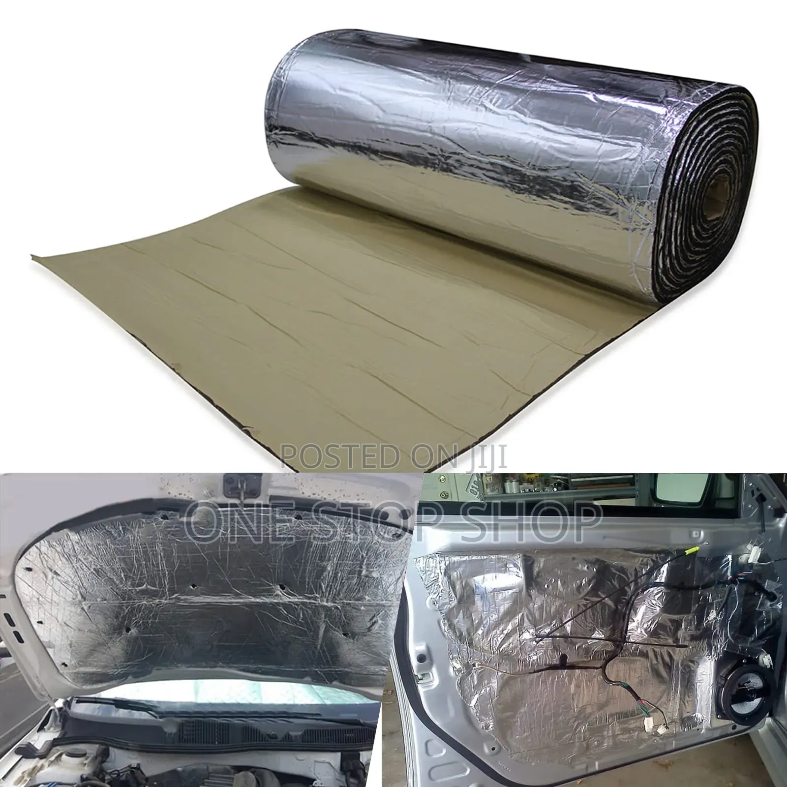 Car Thermal Heat Insulation Sound Absorption Sheet 140*90