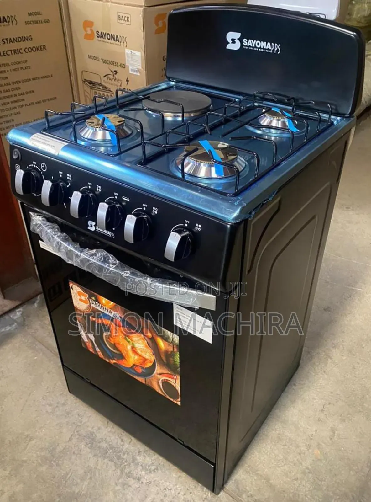 Sayona Cooker 3gas + 1 Electric