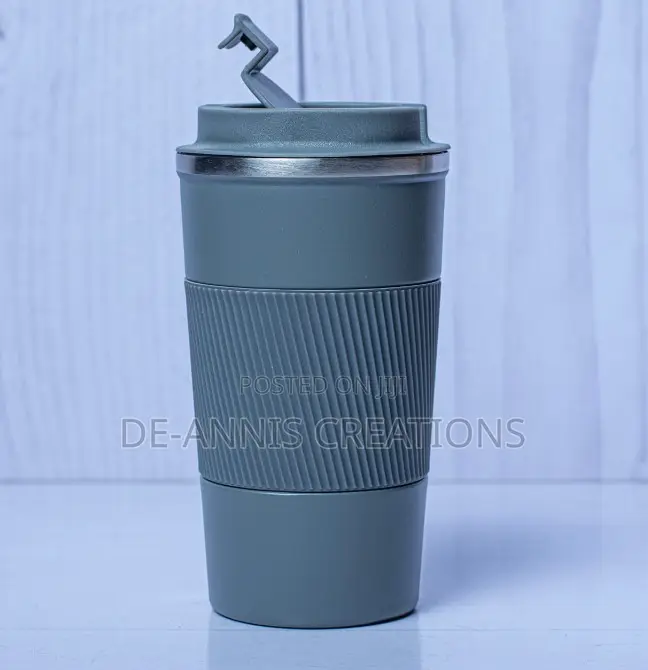 Grey 510ml Stainless Steel Travel Mug