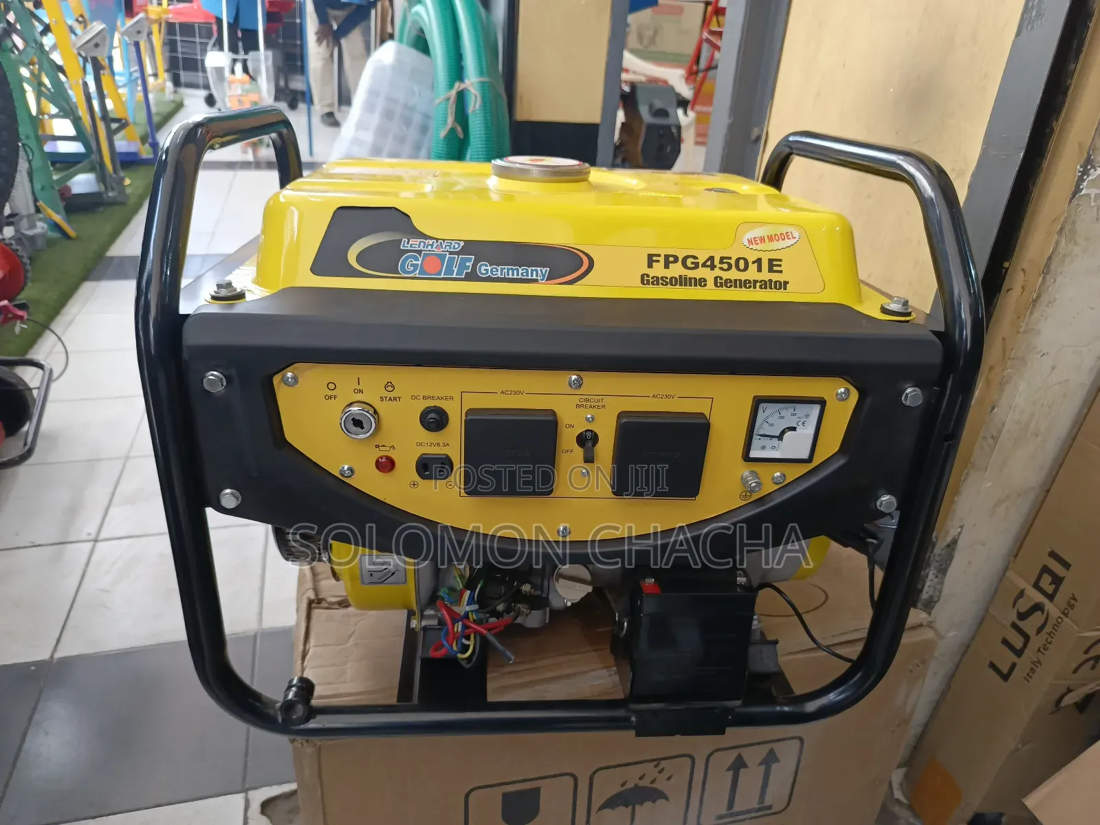 Lenhard Golf Germany 4.5kw FP4501E Gasoline Generator