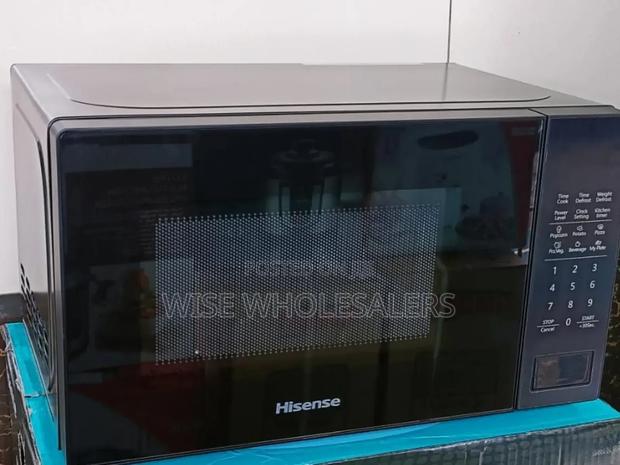 Silver And Black Hisense Digital Microwave At - thumbnail 3