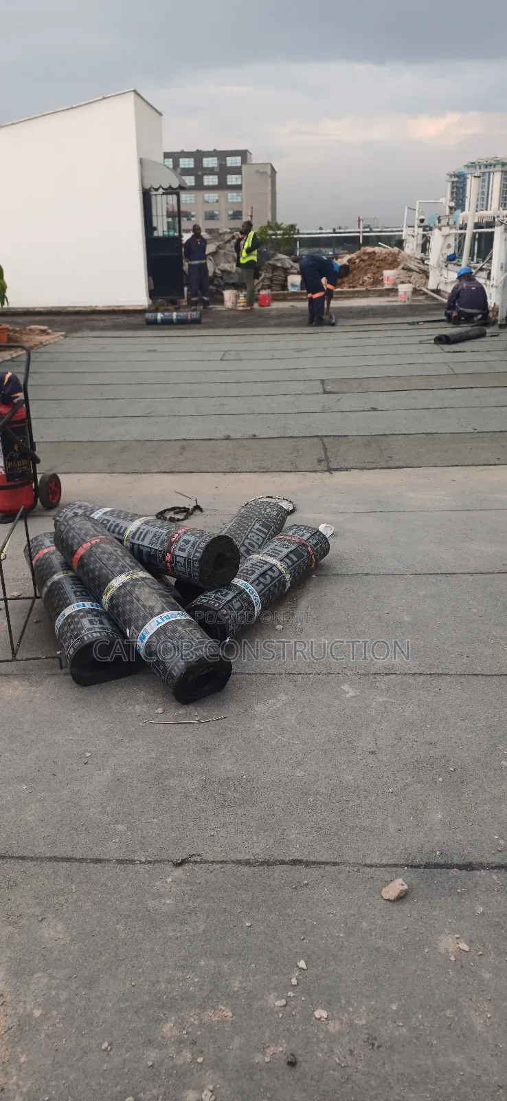 Flat Roof Waterproofing Services APP Installation