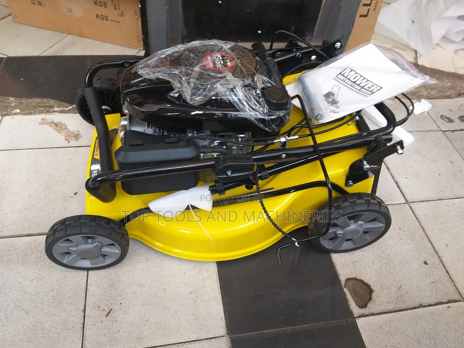 Wasp 21 Inch Self Propelled Gasoline 196cc Lawn Mower