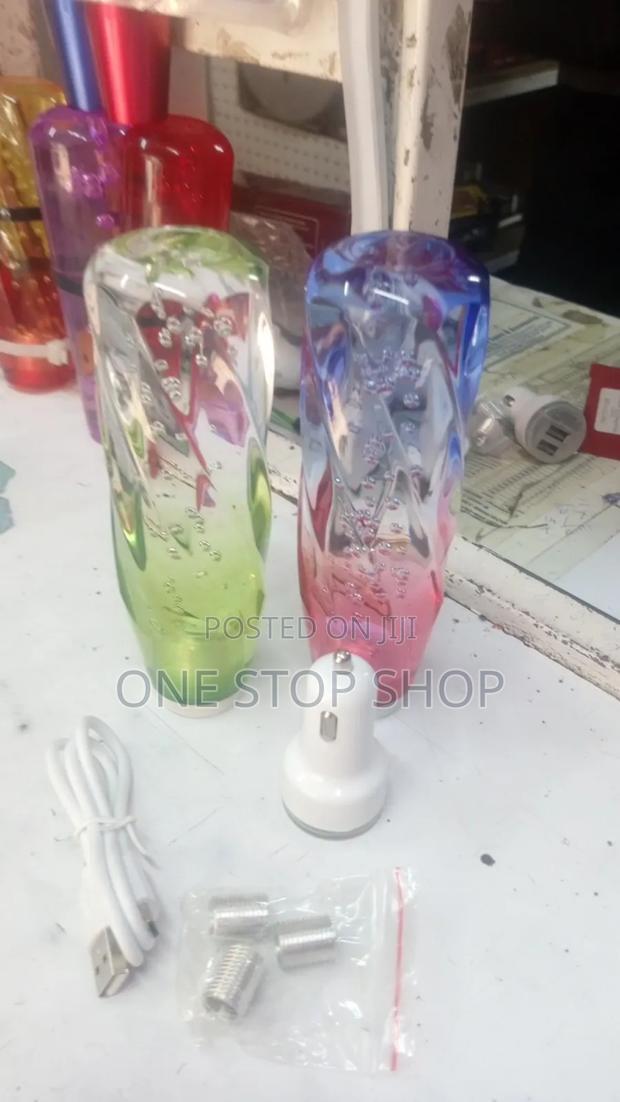 Long,Medium,Short(10/15/20cm) Crystal Led Gear Knobs - thumbnail 3