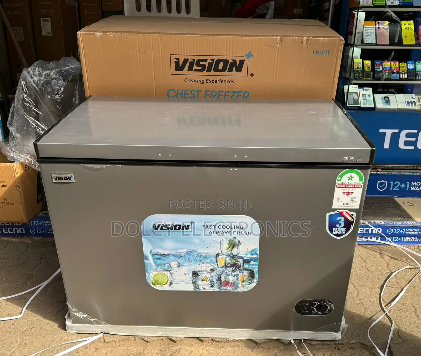 300L Vision Chest Freezer