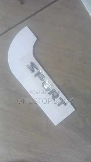 Silver SPORT Badge for Land Rovers