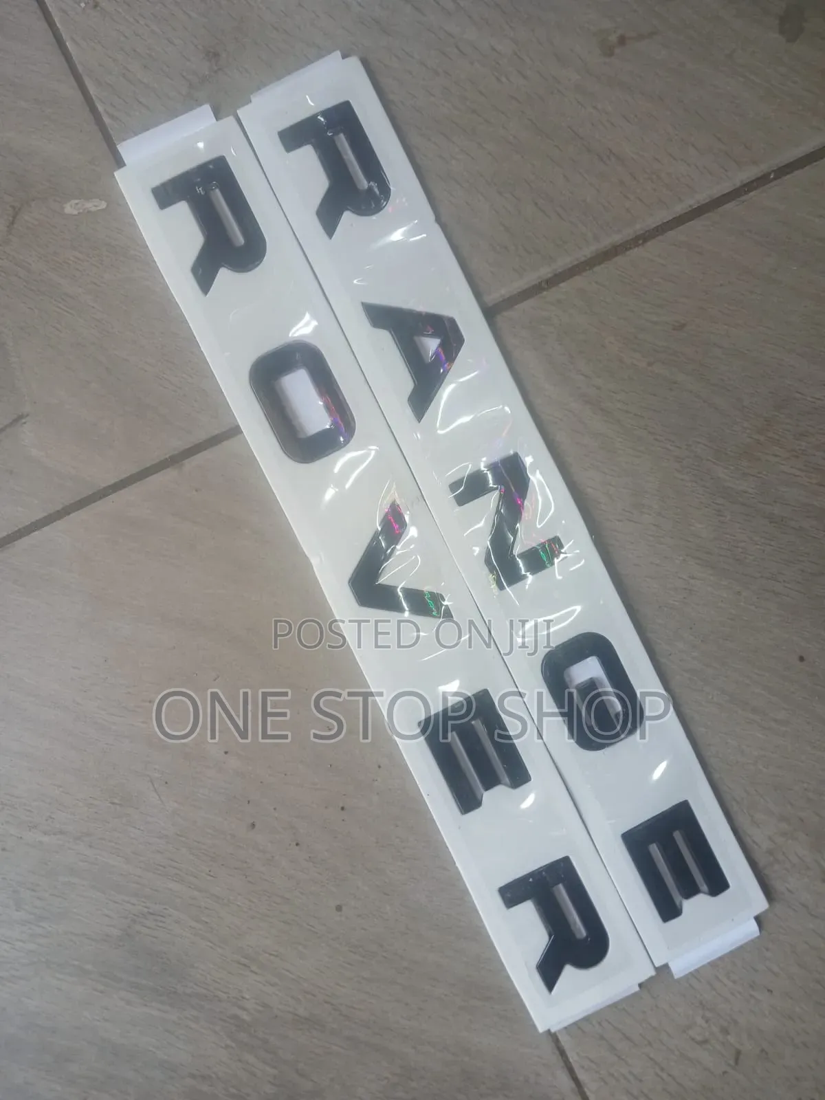 Black Range Rover Letters for Replacement