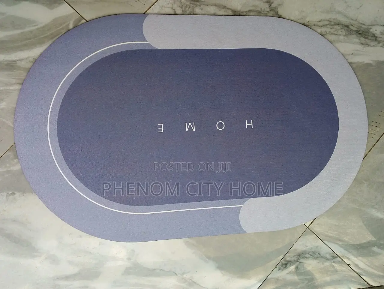 Absorbent Rubber Bottom Bathroom Doormats