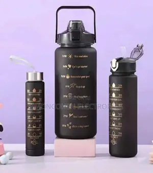Motivational Water Bottles 3pcs Set