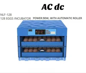 128 Eggs Incubator Machine Automatic AC DC128 Eggs Incubator