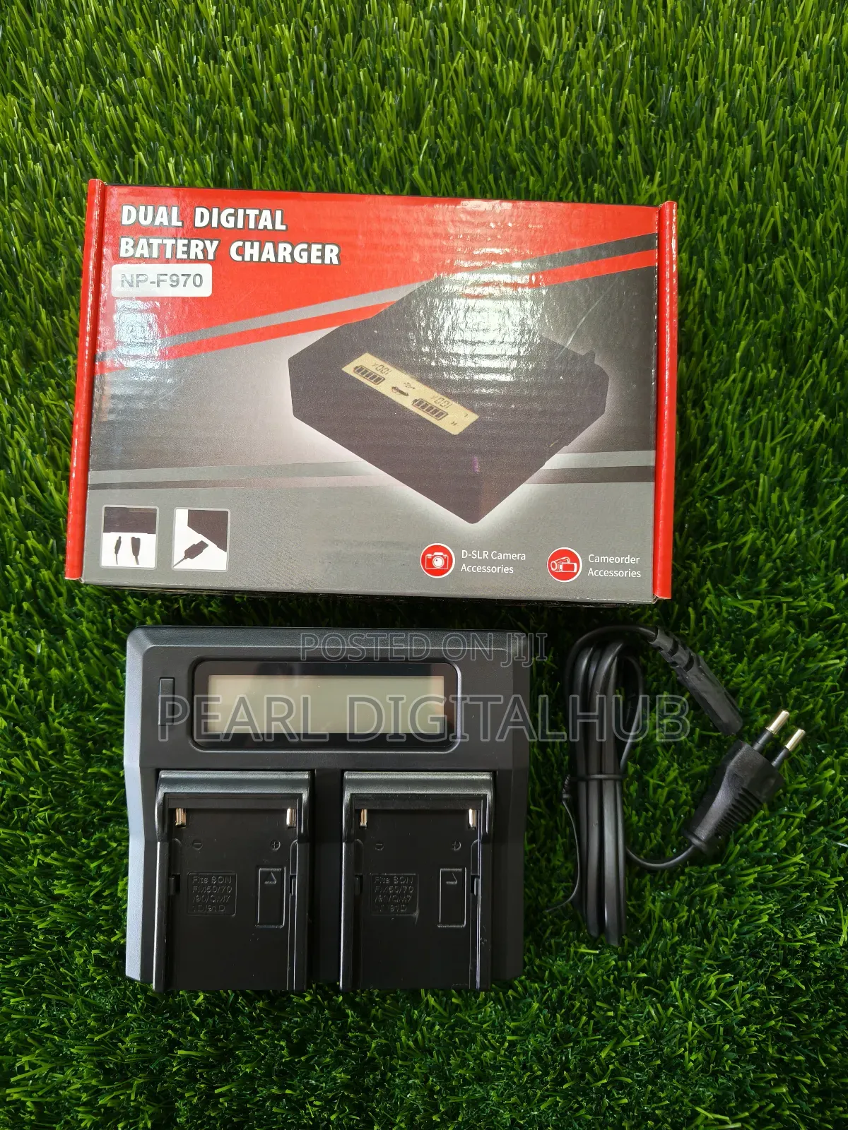 Dual Digital Np-F970 LCD Battery Charger