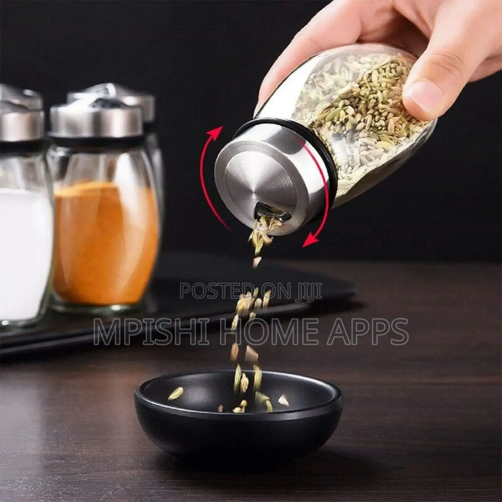 7pcs Spice Jar Set