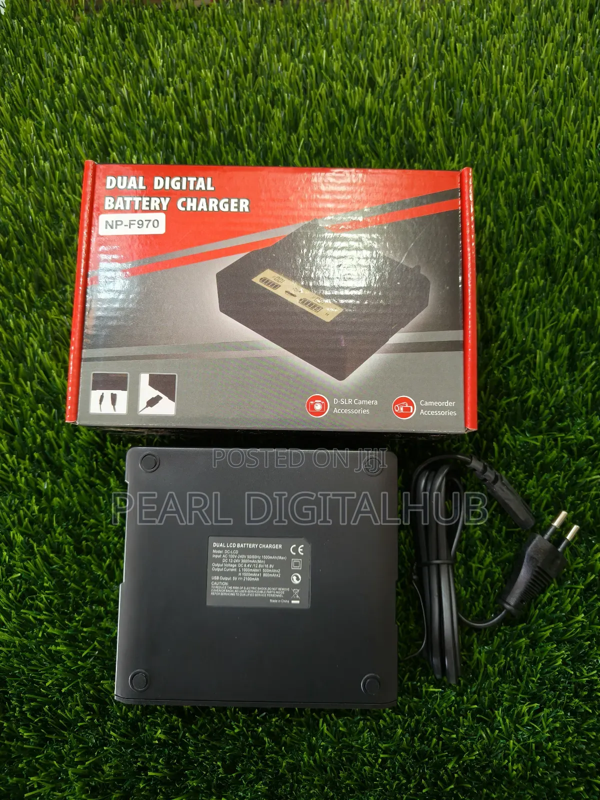 Dual Digital Np-F970 LCD Battery Charger