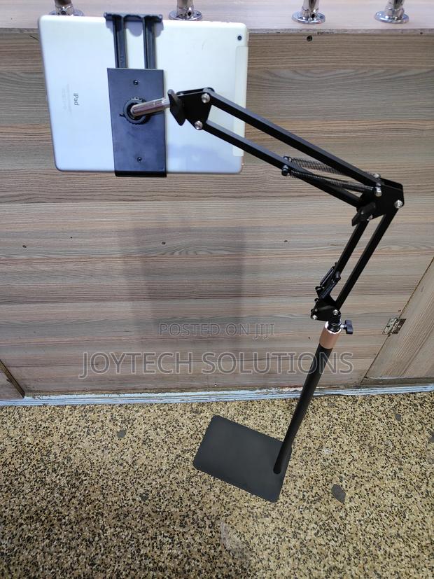 Tablet Floor Stand With Double Weight Base. - thumbnail 2