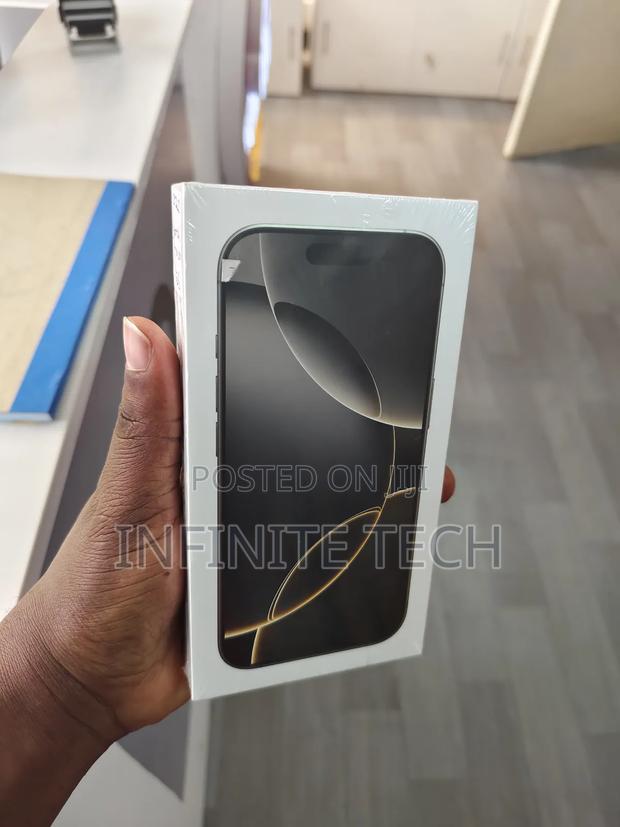 New Apple iPhone 16 Pro 256 GB Black - main view