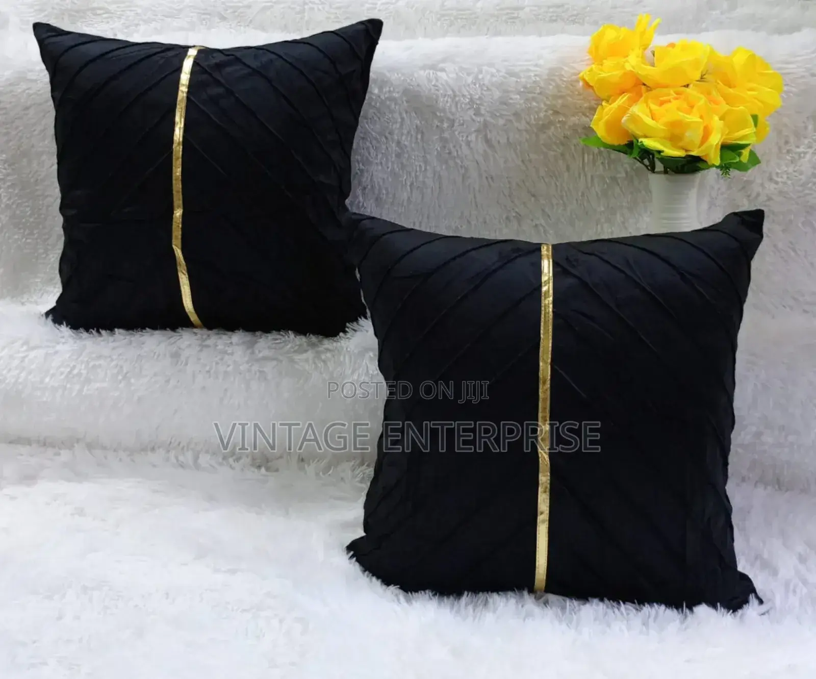 Velvet Cushion Cover, Throw Pillow