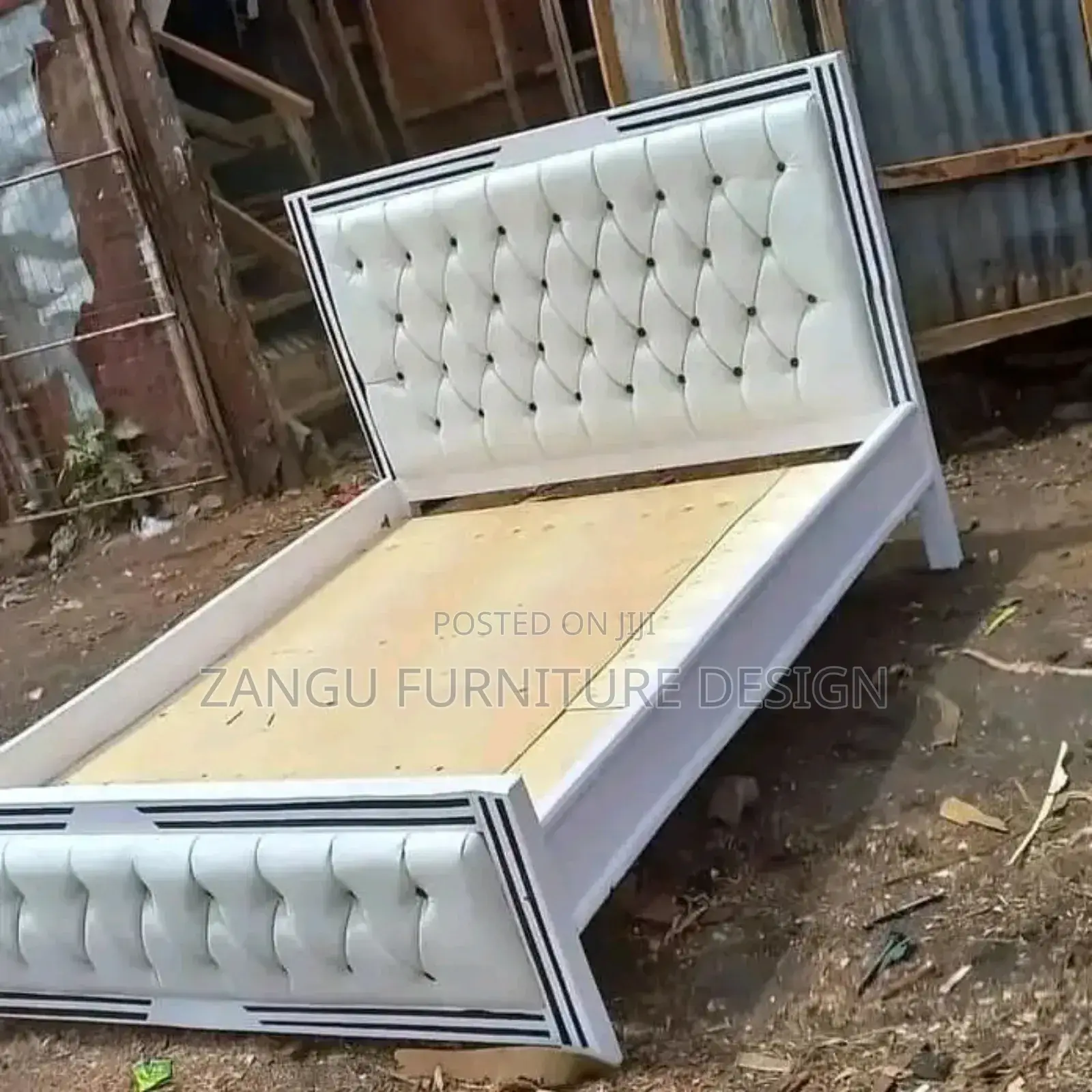 Idyllic Bed White Colour
