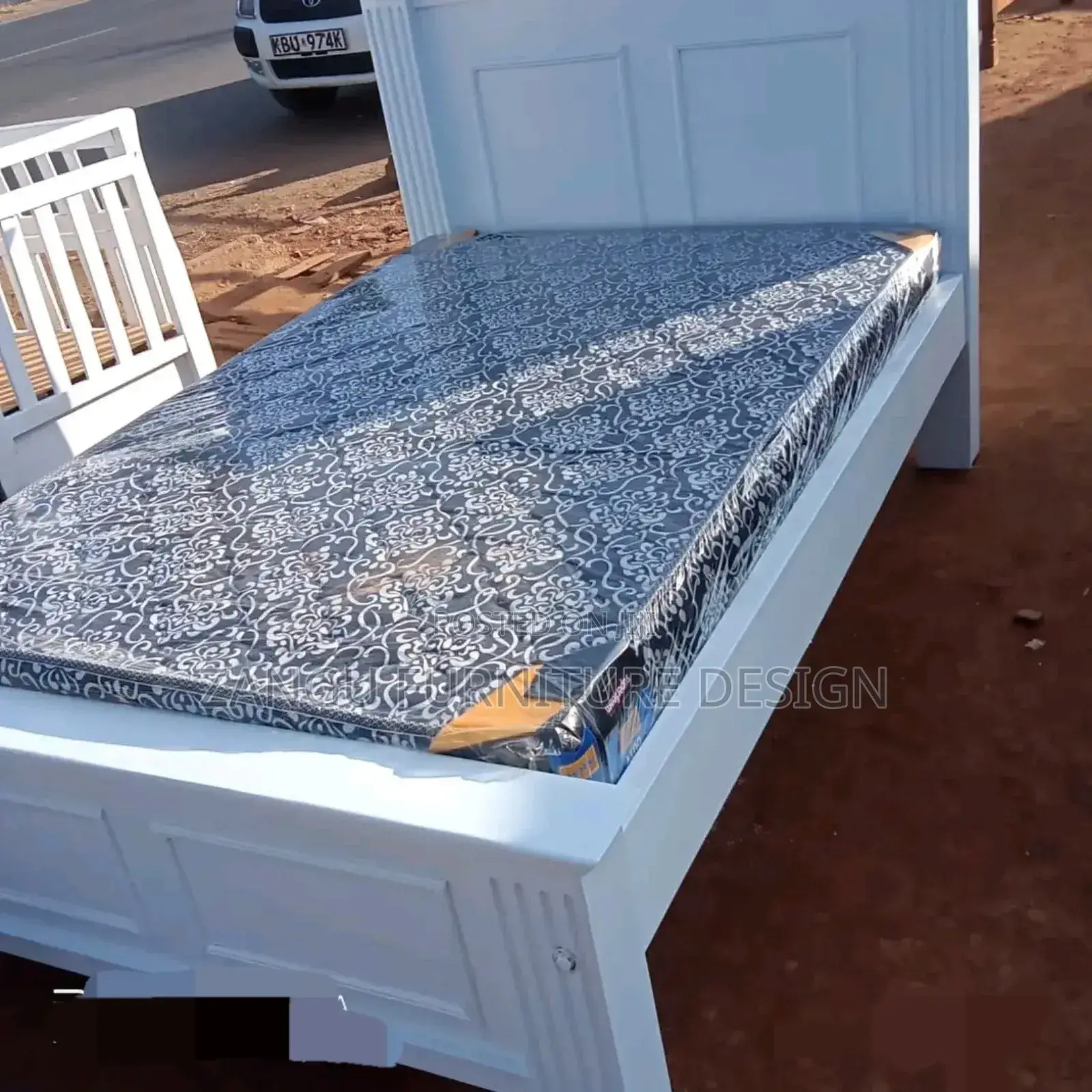 Beds Board Bed White