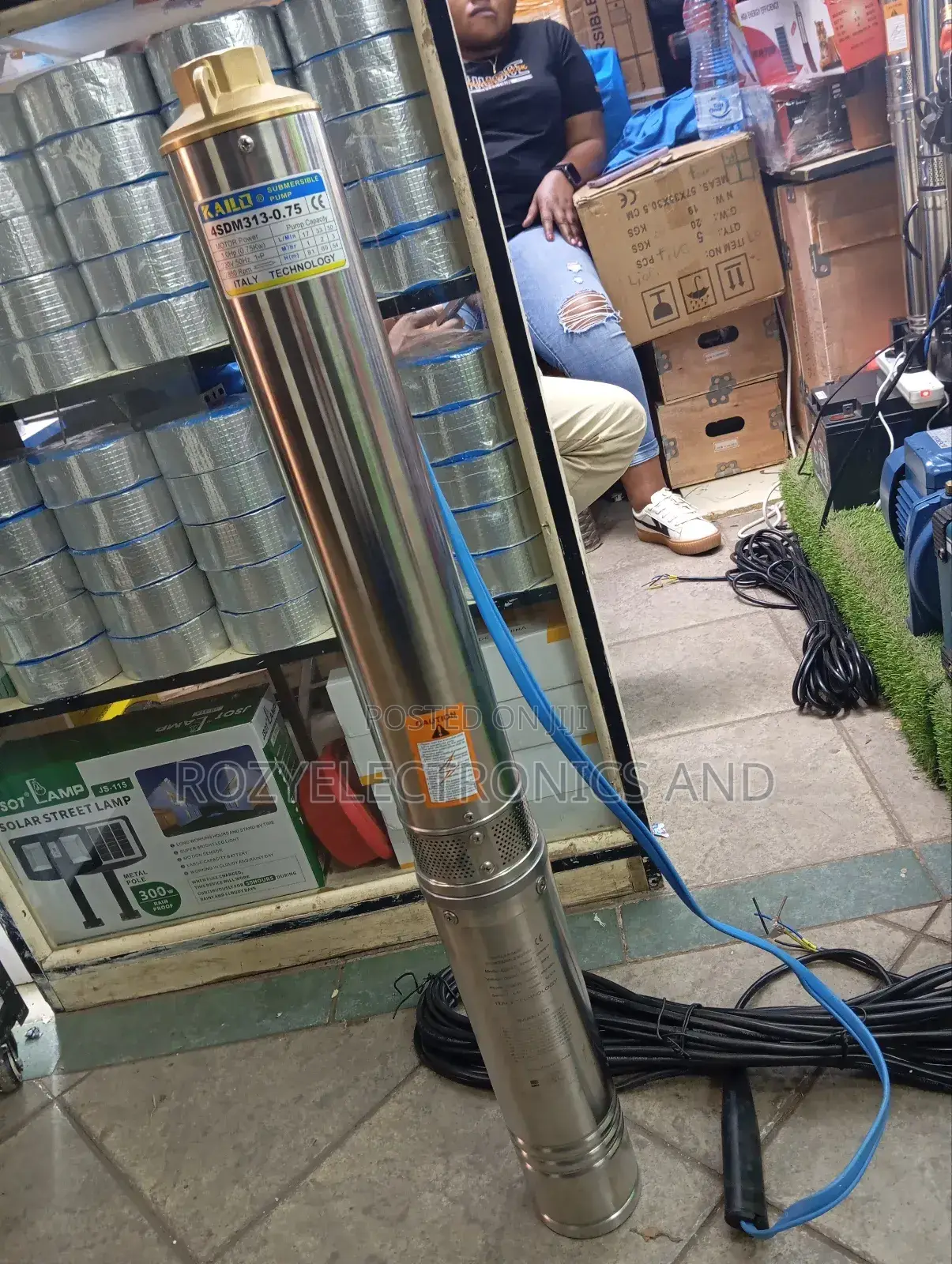 1hp Submasible Pump 81m